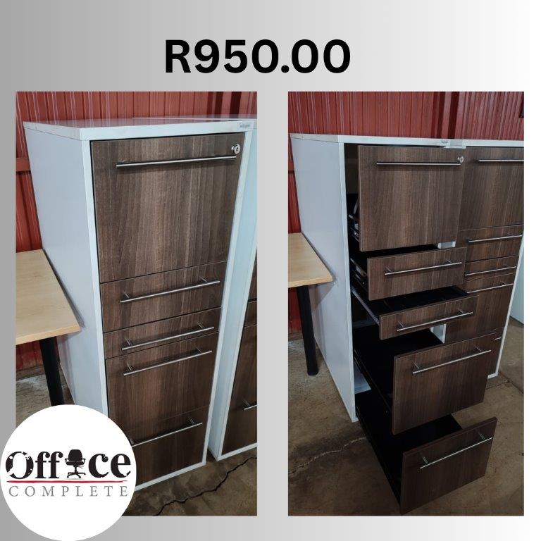 CA4 - Cabinet with drawers size 1.240h x 900d x 415wide R950.00 each