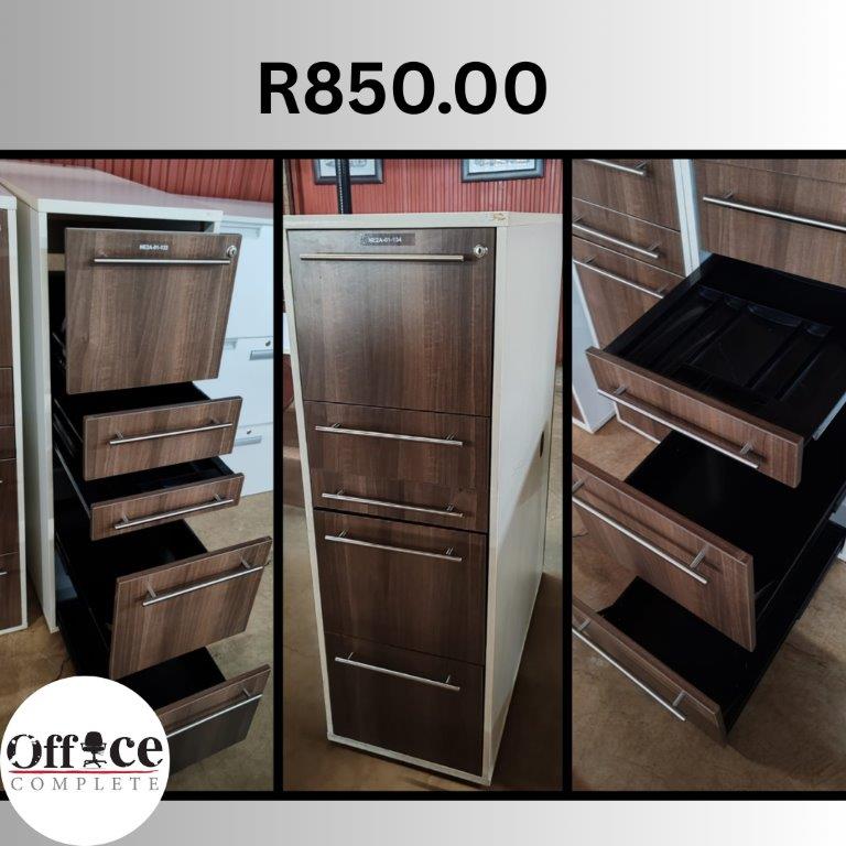 CA4 - High pedestal with drawers size h1240 x d990 x w415 R850.00